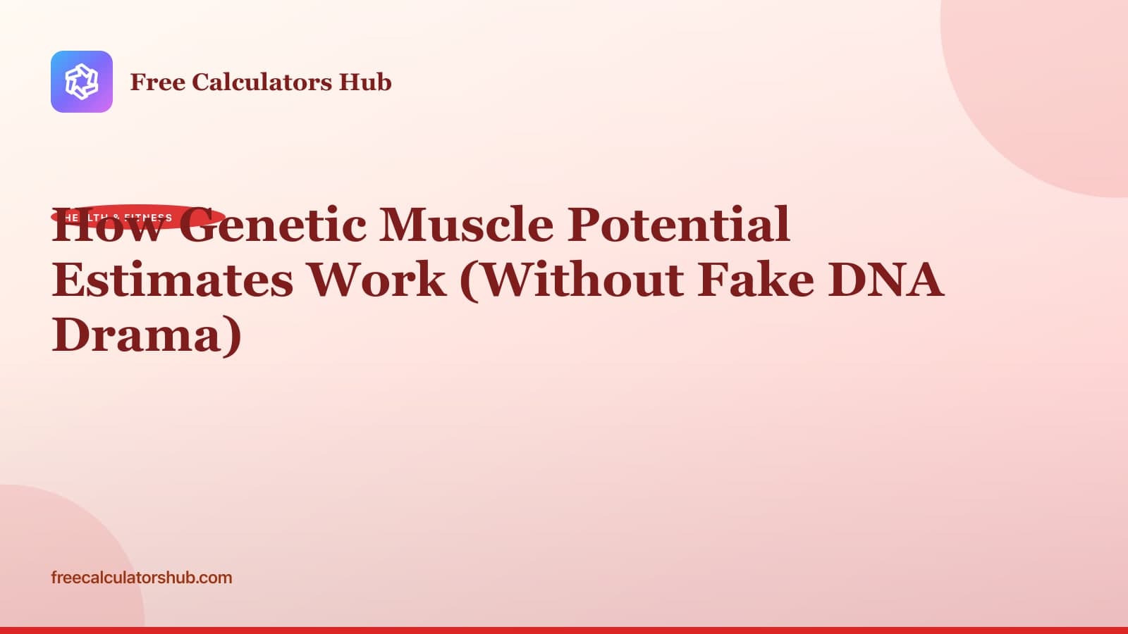 How Genetic Muscle Potential Estimates Work