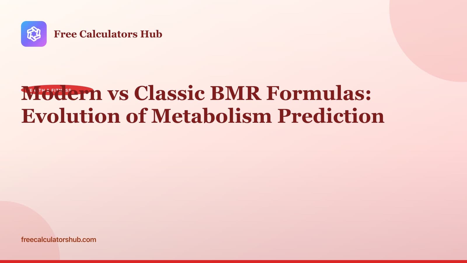 Modern vs Classic BMR Formulas: Evolution of Metabolism Prediction