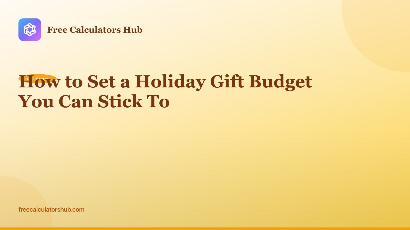 How to Set a Holiday Gift Budget You Can Stick To