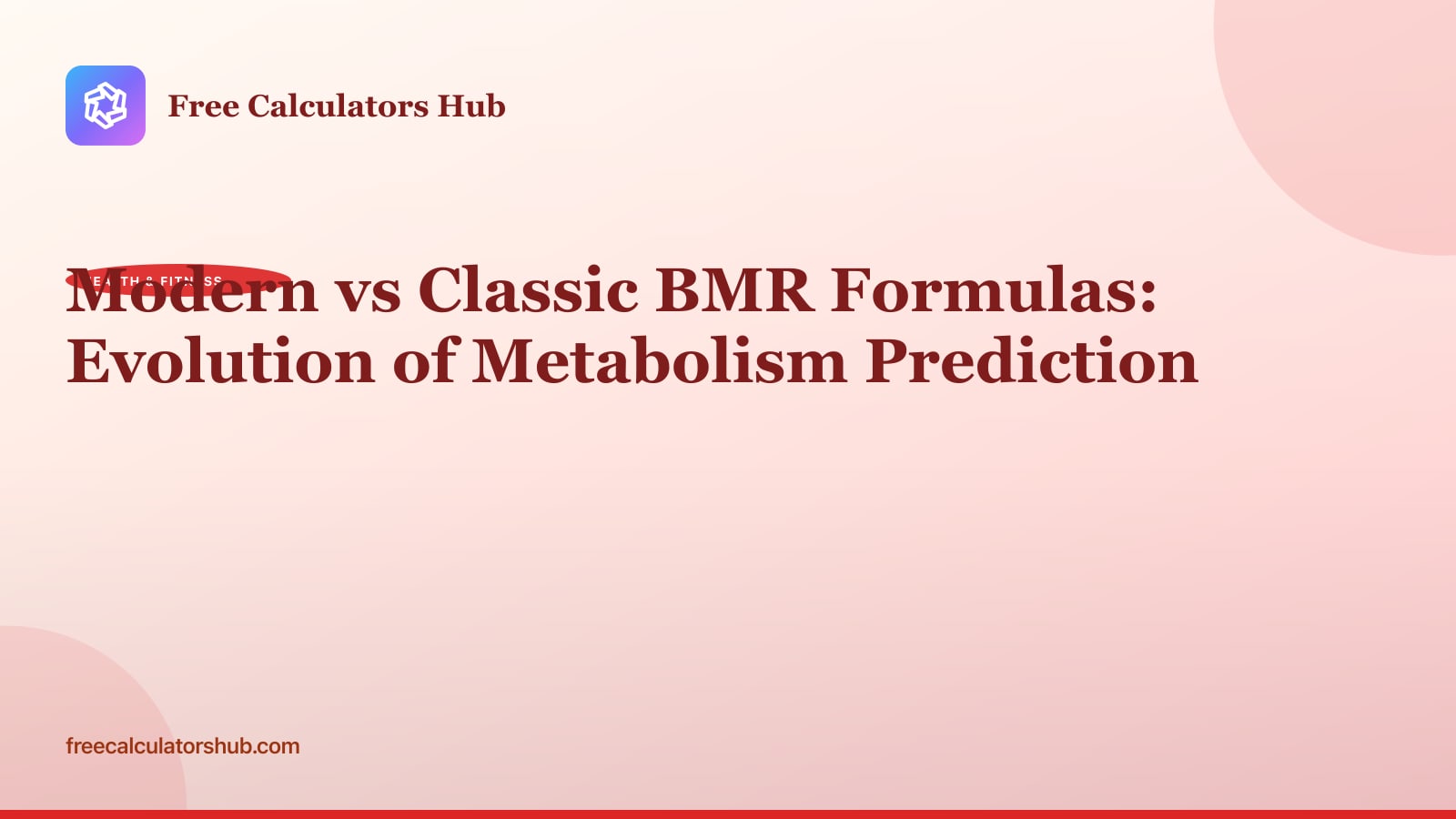 Modern vs Classic BMR Formulas: Evolution of Metabolism Prediction